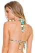 Luli Fama Guantanamera Crystallized Triangle Halter Top